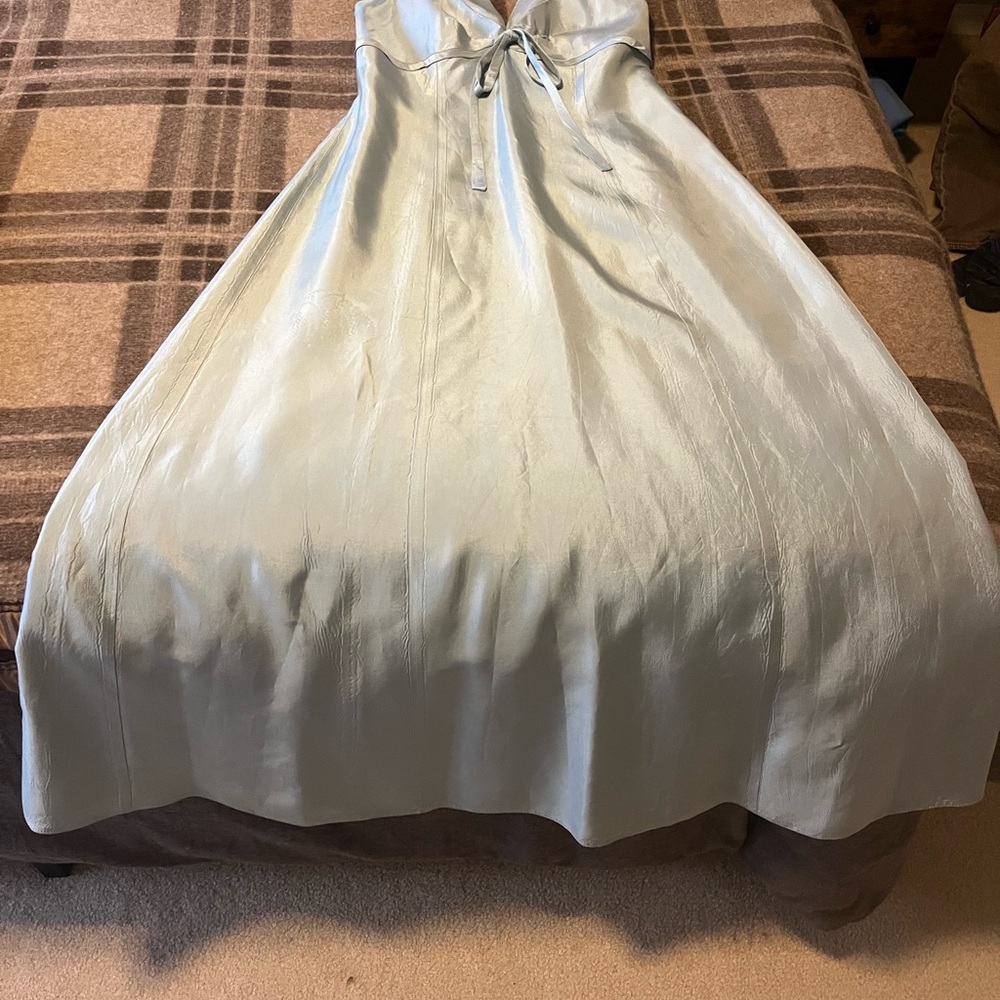 JS Collections Vintage Halter Gown for Bridesmaid or Prom